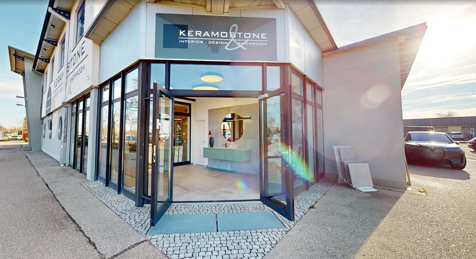 KERAMOSTONE Ausstellung Boden und Wandelemente und Bodenbeläge in Kaufering