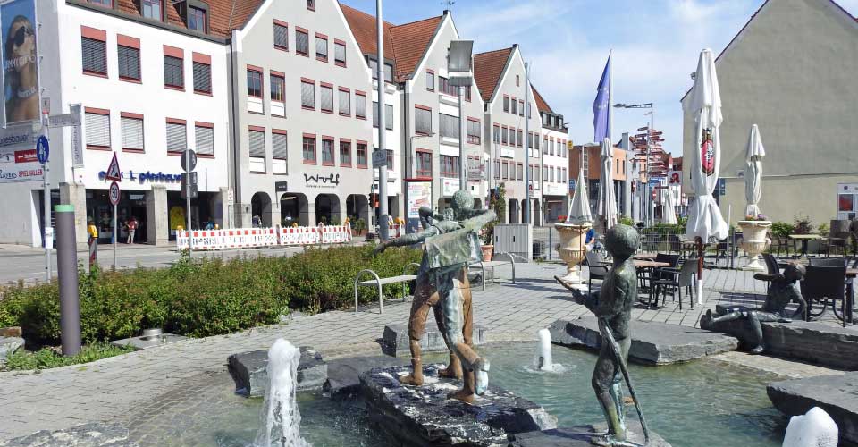 Europaplatz in Königsbrunn